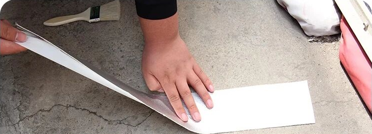 Peel off the release liner